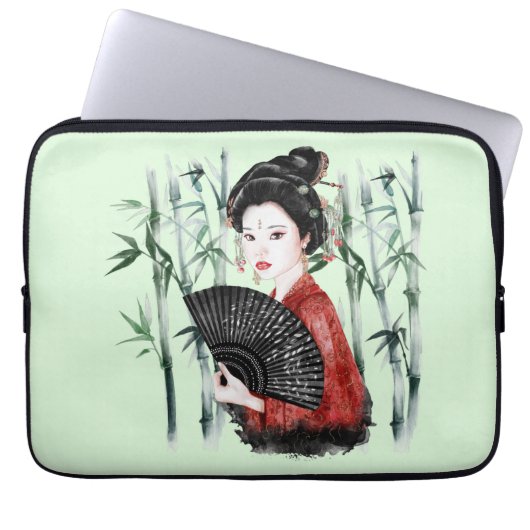 Das Design der Okinawa-Serie 40 Laptopschutzhülle (Vorderseite)