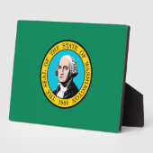 Das Design der Staatsflagge in Washington Fotoplatte (Seite)