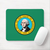 Das Design der Staatsflagge in Washington Mousepad (Mit Mouse)