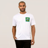 Das Design der Staatsflagge in Washington T-Shirt (Vorne ganz)
