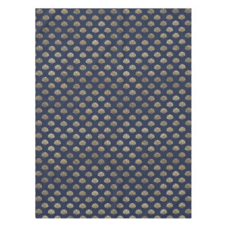 Das Design der Vintagen Art Deco Blume von Gold un Tischdecke