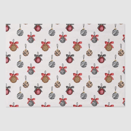 Das Design der Weihnachtsschmuck für Tiere wurde Seidenpapier (Vorderseite)