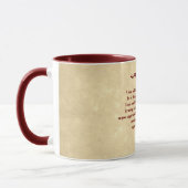 Das Design des glücklichen Vaters Tasse (Links)