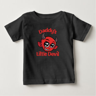 Das Design des kleinen bösen Cartoon des niedliche Baby T-shirt