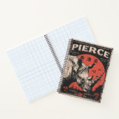 Das Design des Rhinoceros Wildlife Powers Notizblock (Innenseite)