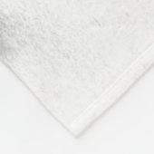 Das Design des Splint-Hintergrunds Fleecedecke (Ecke)