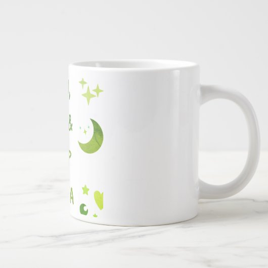 Das Design einer Tasse Tee-Tasse (Rechts)