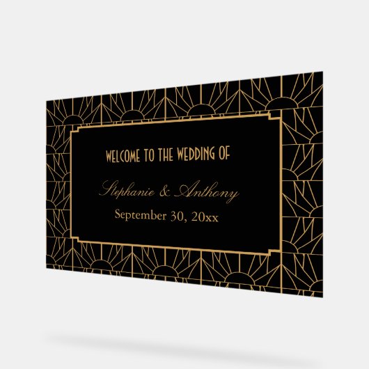 Das Design und das Design der Schwarzen Kunst Acrylschild (Winkel)