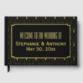 Das Design und das Design der Schwarzen Kunst Gästebuch (Vorderseite)