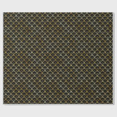 Das Design und das Design der Schwarzen Kunst Geschenkpapier (Flach)