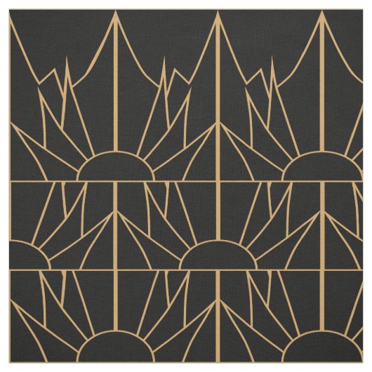 Das Design und das Design der Schwarzen Kunst Stoff (Muster)