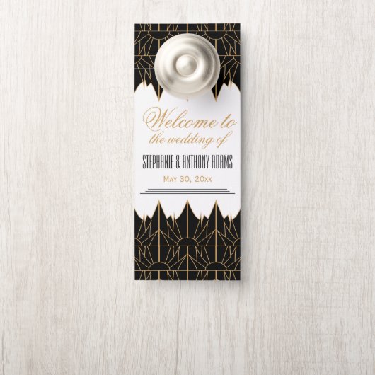 Das Design und das Design der Schwarzen Kunst Türanhänger (Auf Knauf)