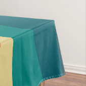 Das Design von mehrfarbigen Retrowellen Tischdecke (Beispiel)