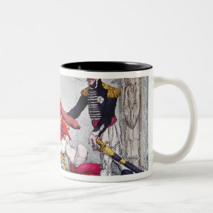 Das deutsche anwesendes oder des Liebhabers Zweifarbige Tasse