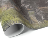 Das deutsche Drahthaar Pointer Geschenkpapier (Rolleneckpunkt)