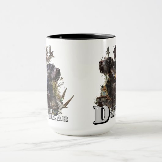 Das deutsche Drahthaar Pointer Tasse (Zentrum)
