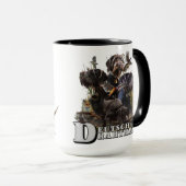 Das deutsche Drahthaar Pointer Tasse (VorderseiteRechts)