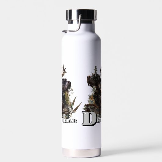 Das deutsche Drahthaar Pointer Trinkflasche (Rechts)
