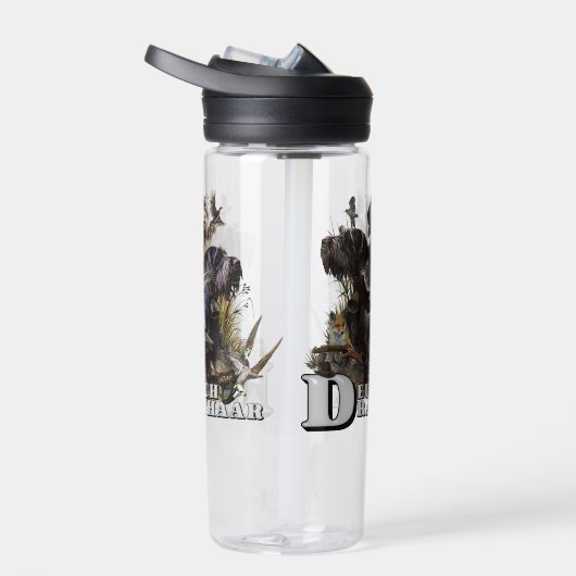 Das deutsche Drahthaar Pointer Trinkflasche (Rechts)