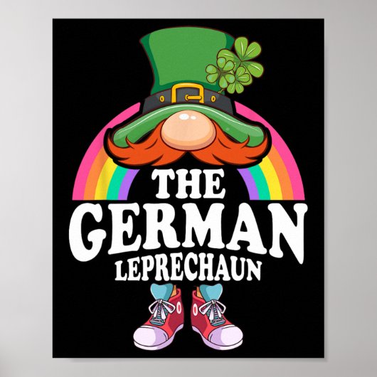 Das deutsche Leprechaun St. Patricks Day Kostüm Poster (Vorne)
