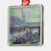 Das deutsche Uboot U 56 gesunken durch Grozovoi Ornament Aus Metall (Links)