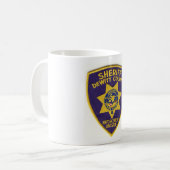 Das DeWitt County Sheriff-Tasse Kaffeetasse (Vorderseite Links)