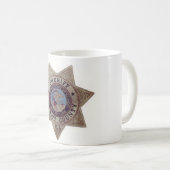 Das DeWitt County Sheriff-Tasse Kaffeetasse (VorderseiteRechts)