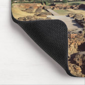 Das Dhamekh stupa, ANZEIGE c.500 Mousepad (Ecke)