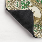 Das Dharma Wheel von Bodhi Mousepad (Ecke)