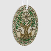 Das Dharma Wheel von Bodhi Ornament (Vorderseite)