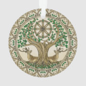 Das Dharma Wheel von Bodhi Ornament (Rückseite)