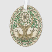 Das Dharma Wheel von Bodhi Ornament (Vorderseite)