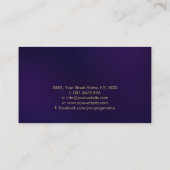 Das Dharma Wheel von Bodhi Visitenkarte (Rückseite)