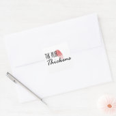 Das Diagramm Quadratischer Aufkleber (Umschlag)