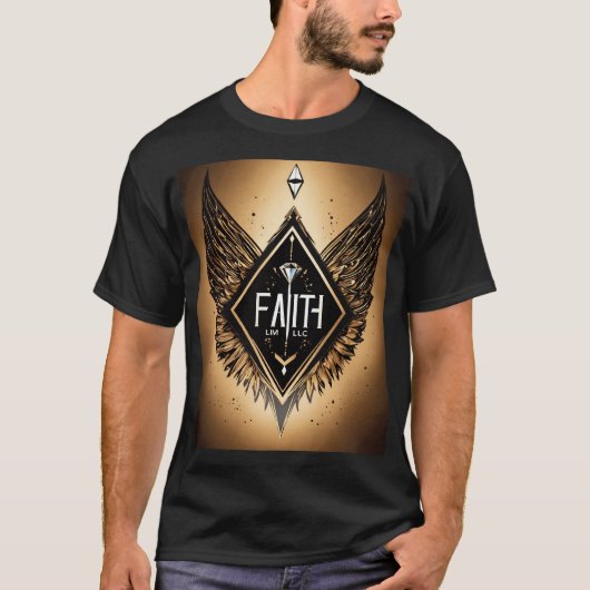 Das Diamond Faith LLC-Logo T-Shirt (Vorderseite)
