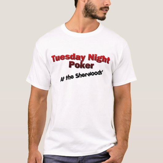 das Dienstag-Spiel T-Shirt (Vorderseite)
