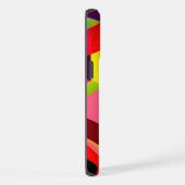 "Das digitale Mosaik: Eine hypermoderne Vision" iPhone Hülle (Rechte Seite)
