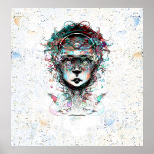 Das Dimensions-Plakat Poster