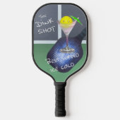 Das Dink Shot Pickleball Spaß Paddle (Vorderseite)