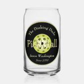 Das Dinking Duo oder der Typ Pickleball Ball Rocks Dosenglas