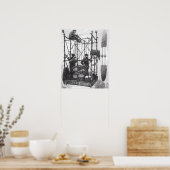 Das Dirigible Poster (Küche)