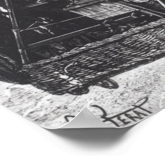 Das Dirigible Poster (Ecke)