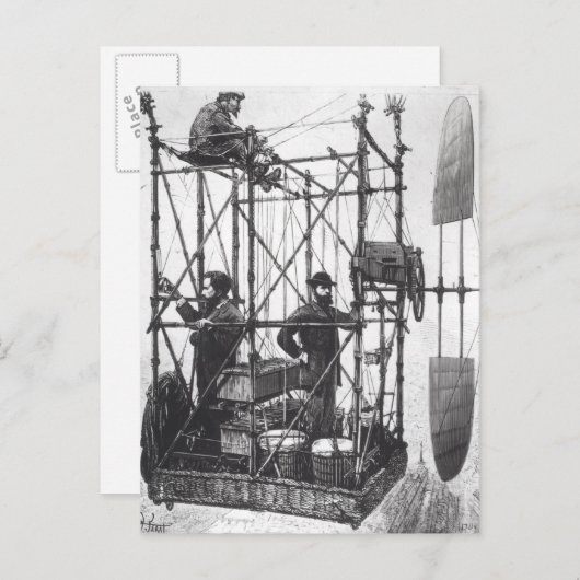 Das Dirigible Postkarte (Vorne/Hinten)