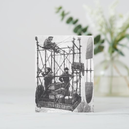 Das Dirigible Postkarte (Stehend Vorderseite)