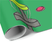 Das Discgolfkorb-Verpackungspapier Geschenkpapier (Rolleneckpunkt)