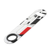 Das District Speedy Bottle Opener Speed Flaschenöffner (Rückseite Schrägansicht)