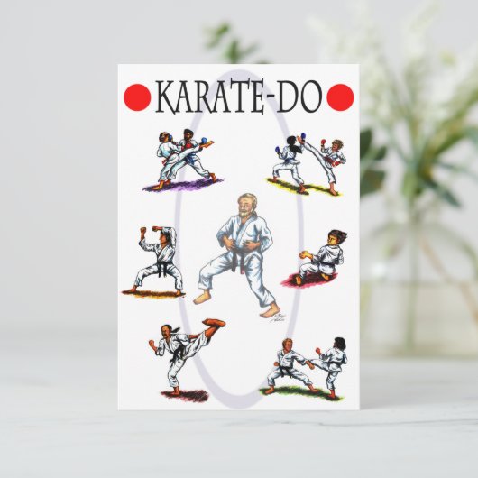 das Diversity Karate do, der Weg (Stehend Vorderseite)