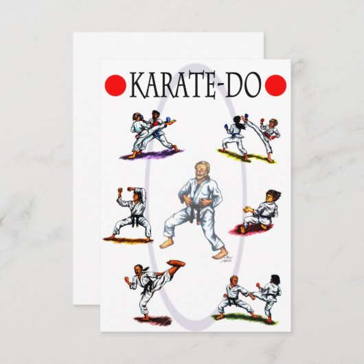 das Diversity Karate do, der Weg (Vorne/Hinten)