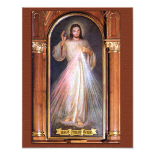 DAS DIVINE MERCY DEVOTIONAL IMAGE (ORIGINAL) FOTODRUCK