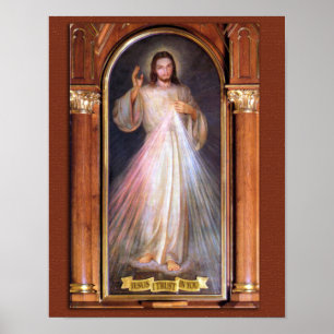 DAS DIVINE MERCY DEVOTIONAL IMAGE (ORIGINAL) POSTER